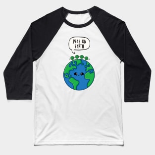 Peas on Earth Baseball T-Shirt
